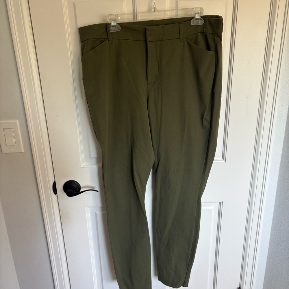 Old Navy High rise Pixie Never Fade skinny pants dressy casual trousers - Picture 2 of 11